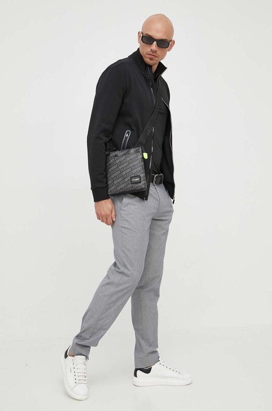 Michael Kors tricou polo CS351K75GK negru SS23