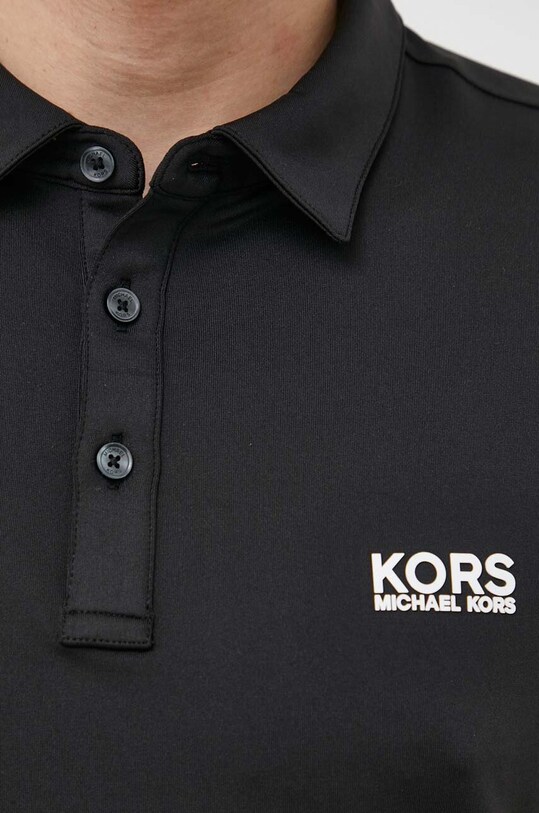 Michael Kors tricou polo CS351K75GK negru