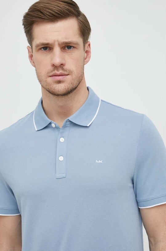 Michael Kors polo regular niebieski CS351GL8PK