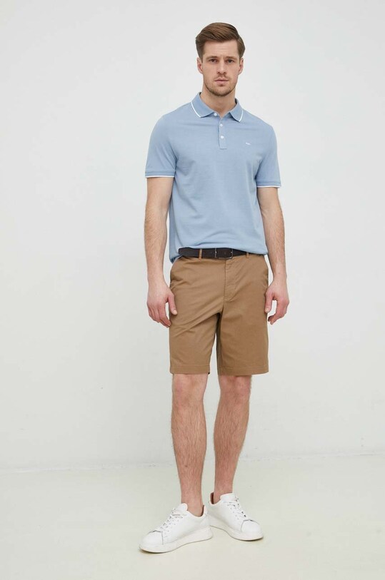 Michael Kors polo CS351GL8PK niebieski AW23