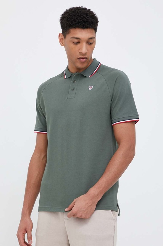 Rossignol polo bawełniane zielony RLLMY21