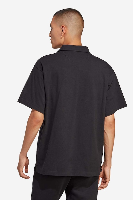 Îmbrăcăminte adidas Originals polo de bumbac Essentials HR8677 negru