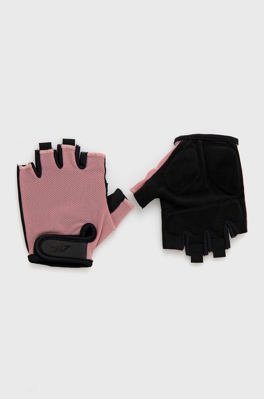 Cyklistické rukavice 4F tréning ružová 4FSS23AFGLU058