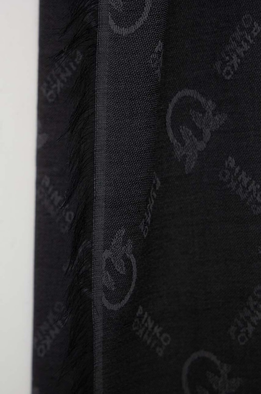 Μεγάλο κασκόλ Pinko 100308.Y616 μαύρο AA00