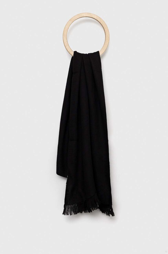 Trussardi pulover din amestec de lana uni negru 57Z00300.9Y099999
