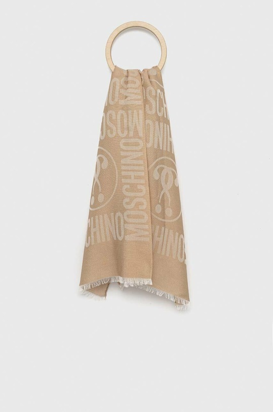 Moschino szalik pozostałe brązowy M2897.30759