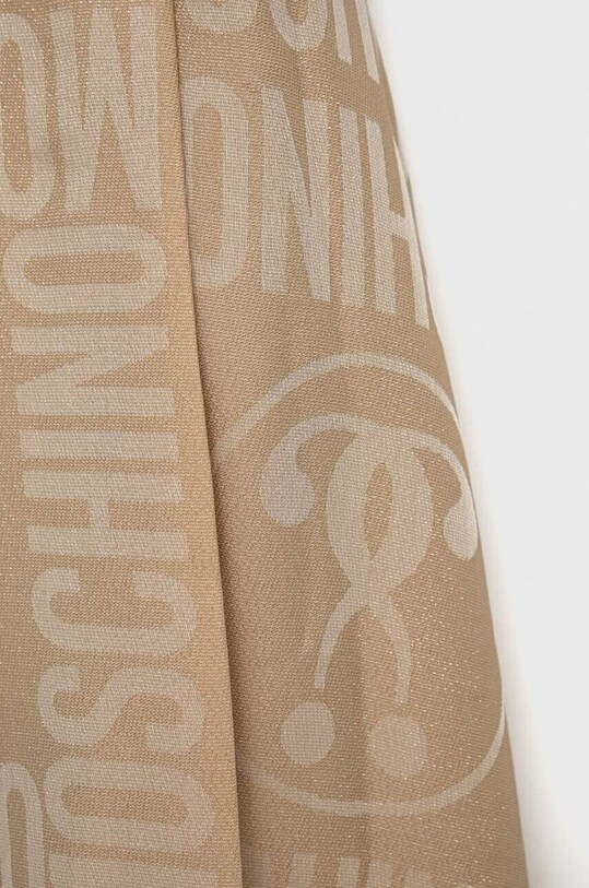 Κασκόλ Moschino M2897.30759 καφέ SS23