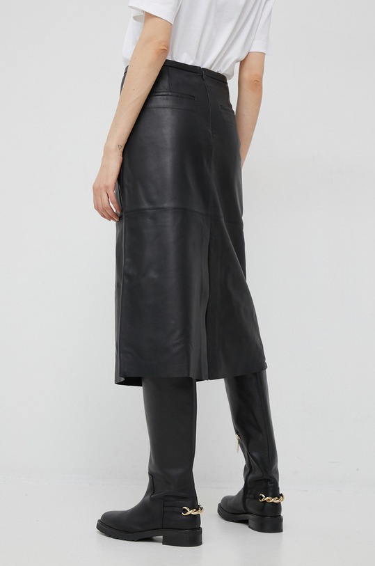 Дрехи Кожена пола Calvin Klein K20K205361.PPYX черен