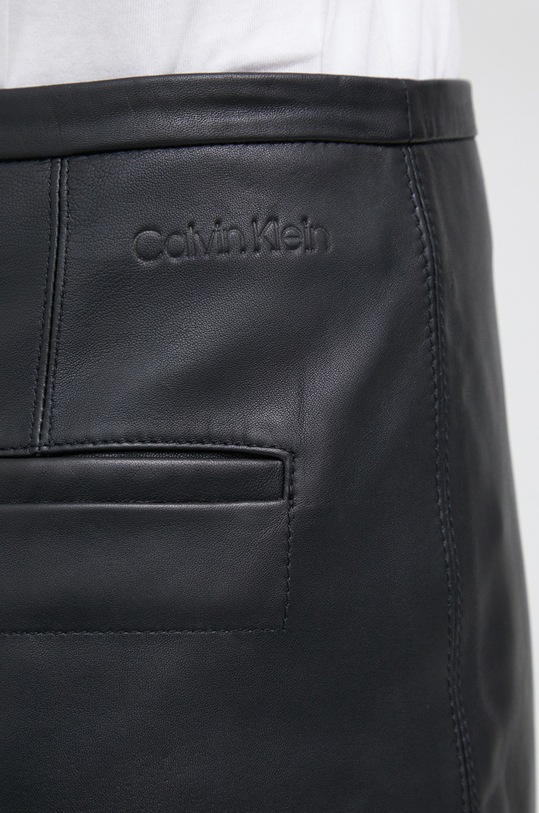 Кожена пола Calvin Klein черен K20K205361.PPYX