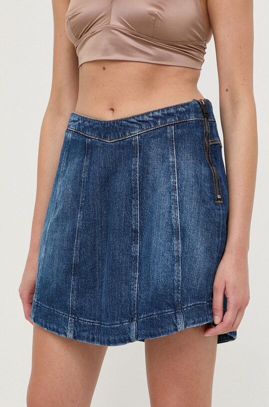 Jeans krilo Guess Z elastanom mornarsko modra W3RD21.D4NHE