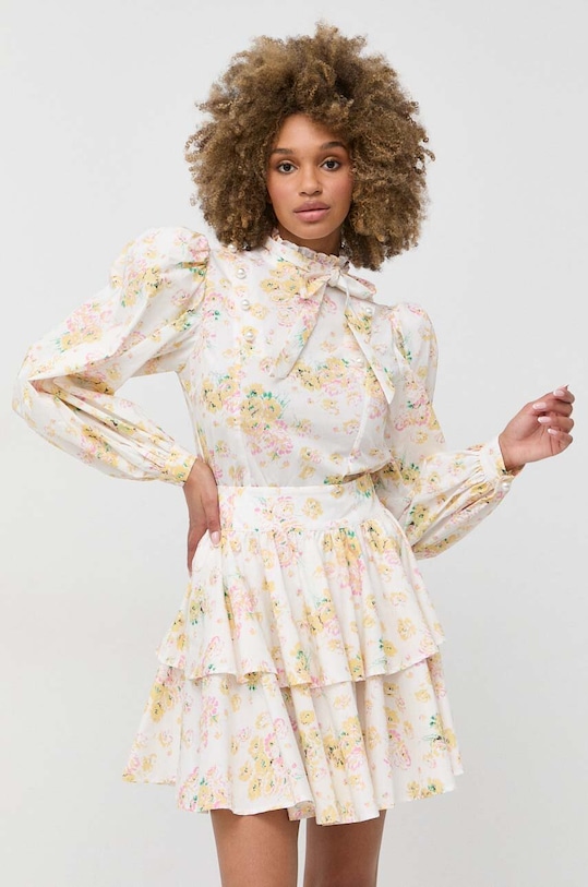 Custommade fusta din bumbac Robyn alb 999376926