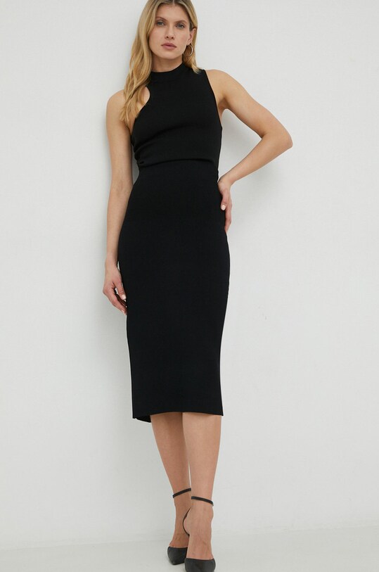 Odzież Victoria Beckham spódnica 1222KSK003600A czarny