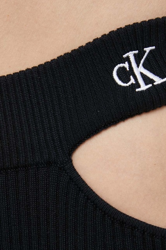 Sukňa Calvin Klein Jeans čierna J20J220466.PPYX