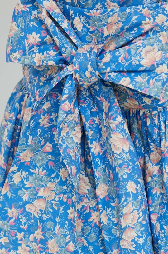 Хлопковая юбка Custommade Rhema голубой 999376922