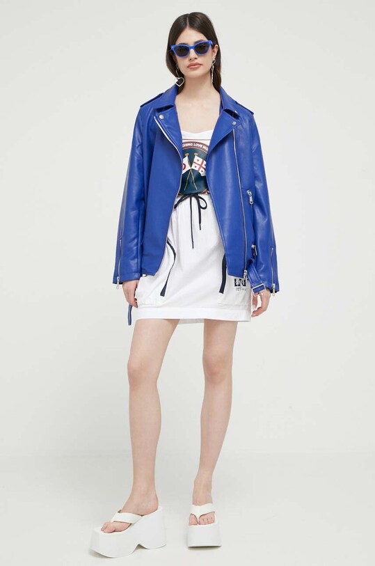 Sukňa Love Moschino W.G.F39.01.T.496A biela SS23