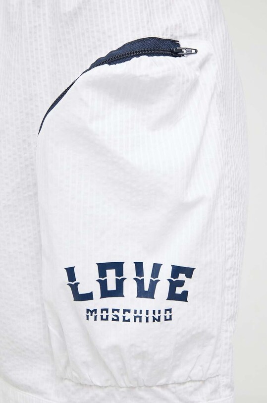 Sukňa Love Moschino biela W.G.F39.01.T.496A