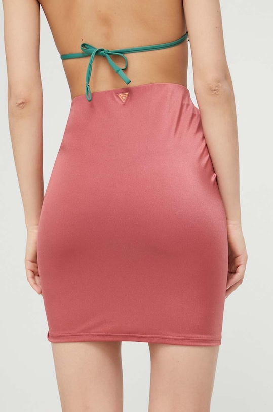 Ruházat Guess strand szoknya E3GD00.KBNI0 burgundia