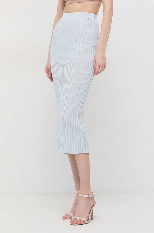 Sukně Guess midi modrá W3GD66.Z2U00