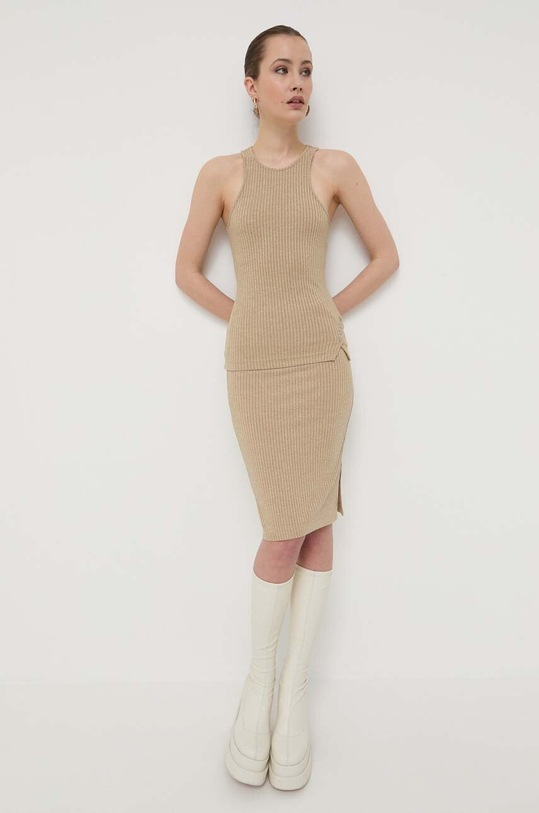 Спідниця Guess W3GD99.KBPF0 зелений SS23