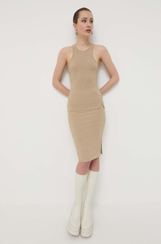 Спідниця Guess W3GD99.KBPF0 зелений SS23