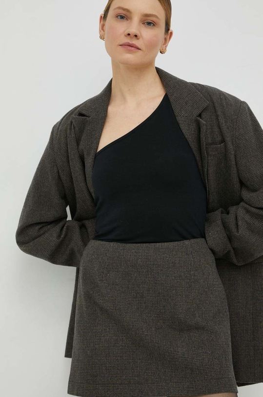 Krilo s primesjo volne Herskind rjava 4648911