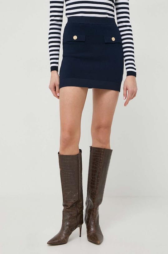MICHAEL Michael Kors szoknya sima sötétkék MR3708G33D