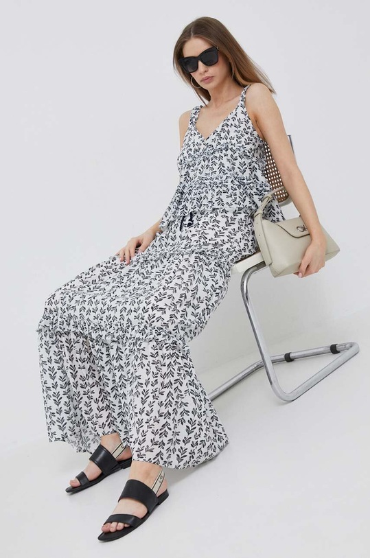 Pepe Jeans gonna maxi bianco PL901061.0AA