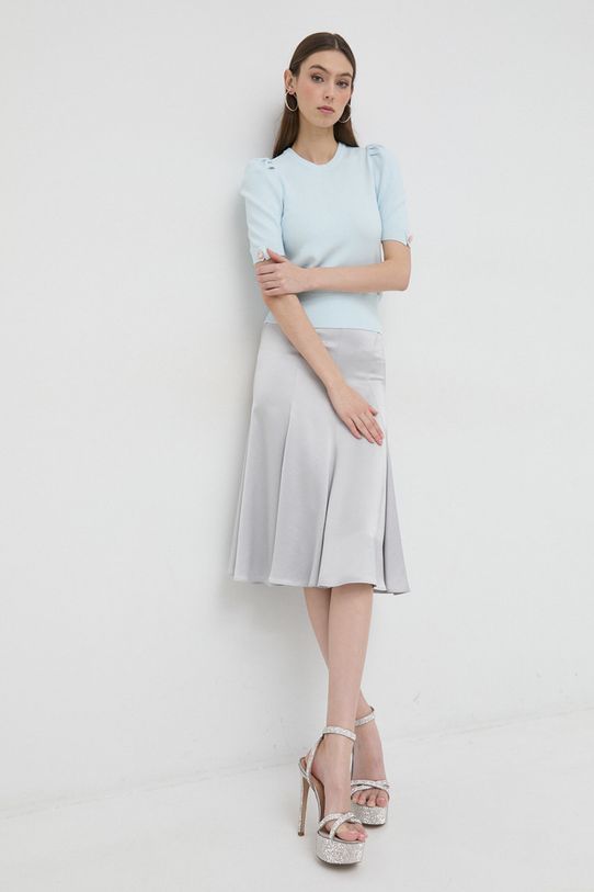 Trussardi spódnica 56G00251.1T006175 szary SS23