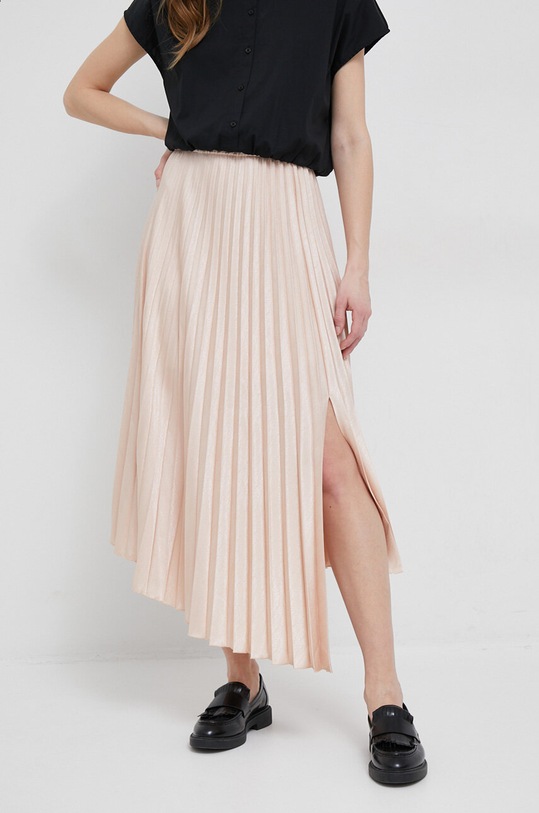 Sukně Dkny jemný vzor oranžová P3ANTQBW