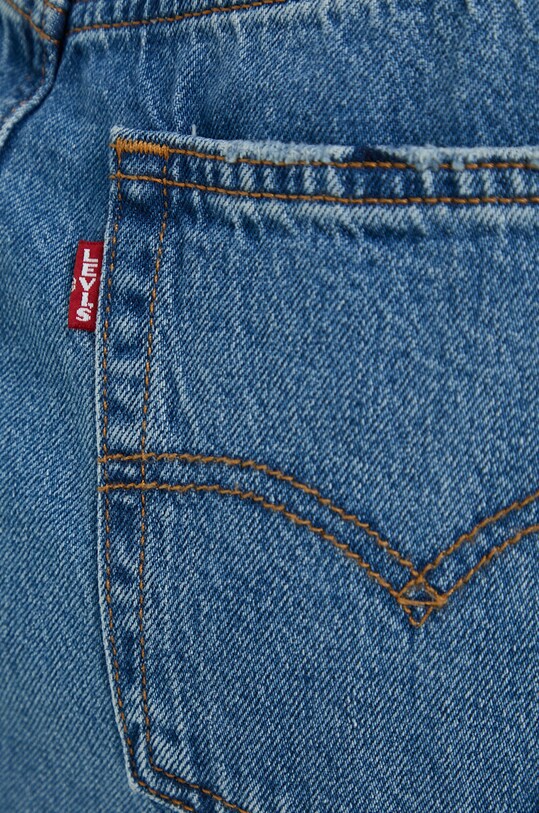 Levi's fustă din denim albastru A4711.0000