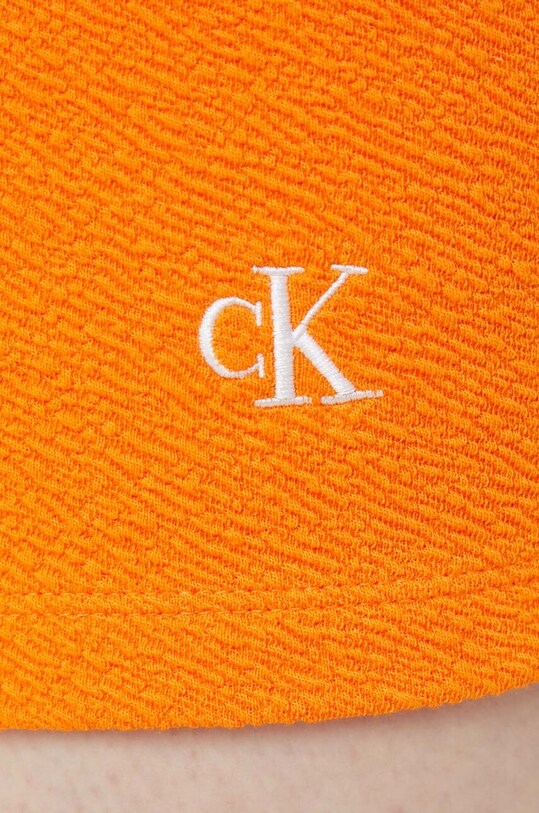 Calvin Klein Jeans spódnica pomarańczowy J20J220795.PPYX