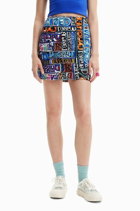 Desigual spódnica 23SWFW13 multicolor SS23