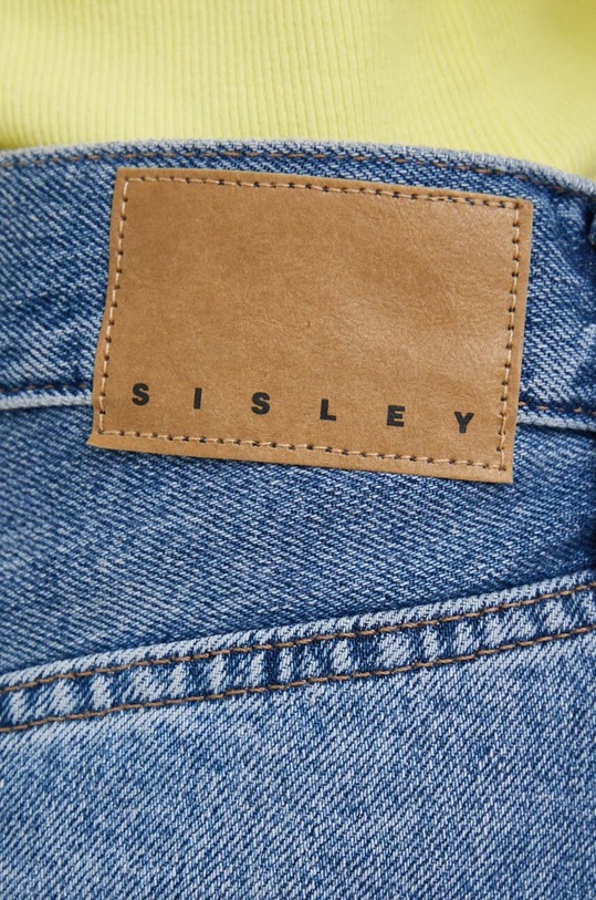 Τζιν φούστα Sisley μπλε 4YO7L0018.901
