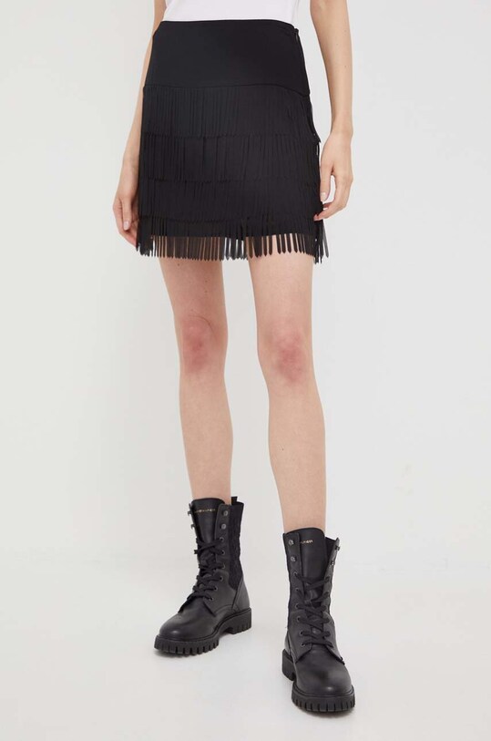Sisley fusta 4AM2L001B.100 negru SS23