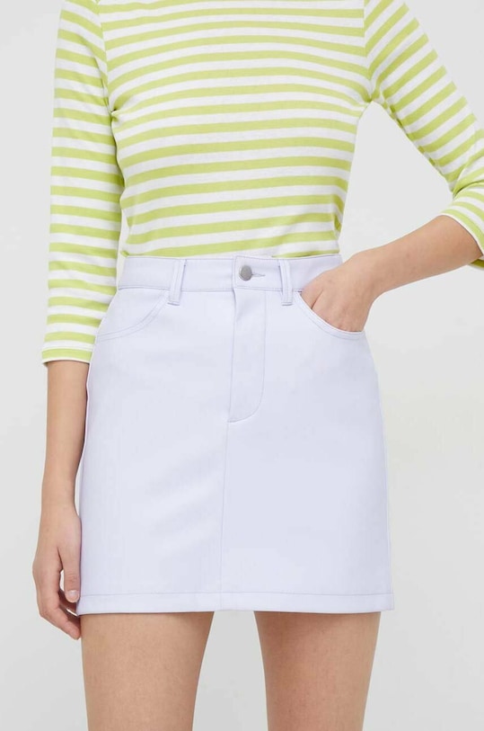 United Colors of Benetton spódnica casual fioletowy 4NVBD000X.2K1