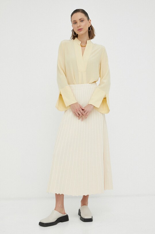 Спідниця By Malene Birger casual бежевий Q71539004