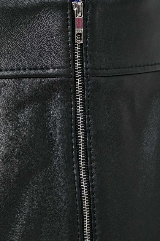 BOSS fusta de piele negru 50489116