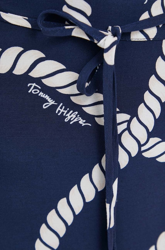 Sukňa Tommy Hilfiger WW0WW39338.PPYX tmavomodrá
