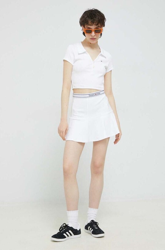 Спідниця Tommy Jeans DW0DW15387.PPYX білий SS23