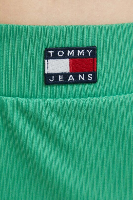 Tommy Jeans fusta verde DW0DW15389.PPYX