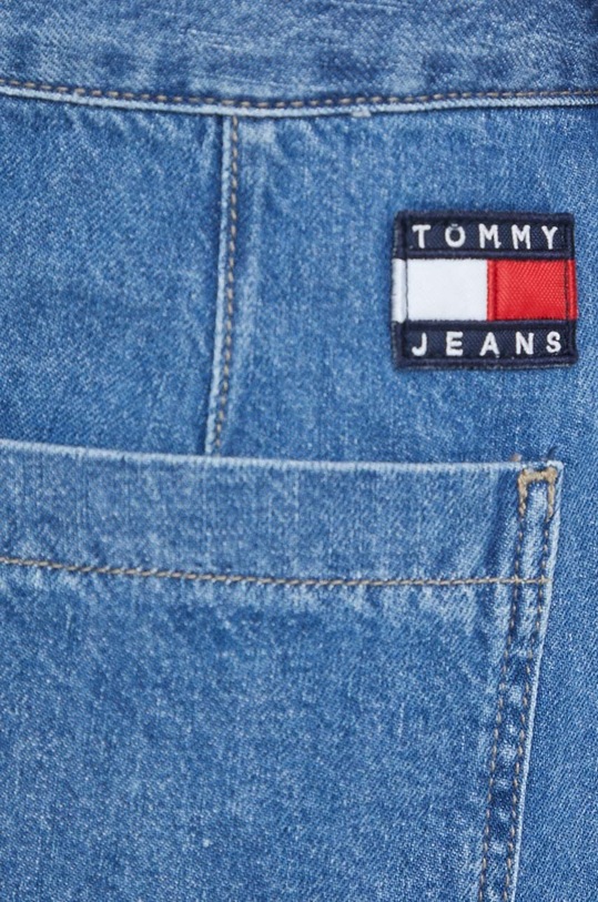Traper suknja Tommy Jeans plava DW0DW15630.PPYX