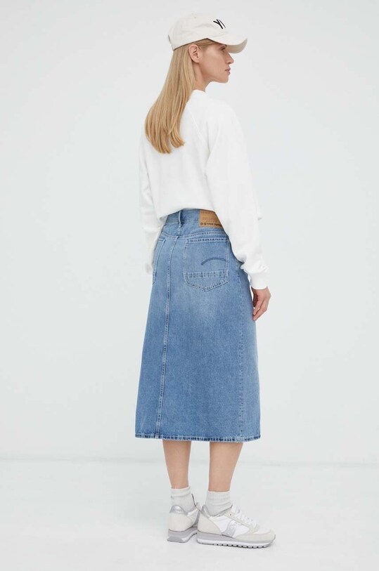 Îmbrăcăminte G-Star fustă din denim D23311.D313 albastru