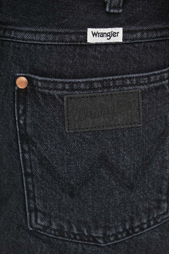 Rifľová sukňa Wrangler čierna W208EB29O