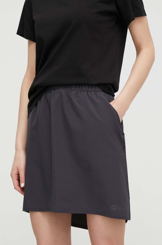 Jack Wolfskin szoknya 10 sima szürke 1507951