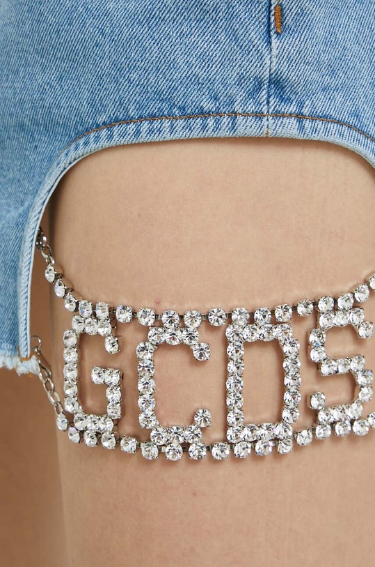 GCDS spódnica jeansowa niebieski SS23W620206