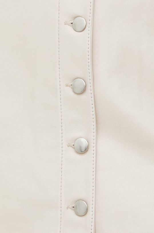 Samsoe Samsoe fusta de piele roz F23100202