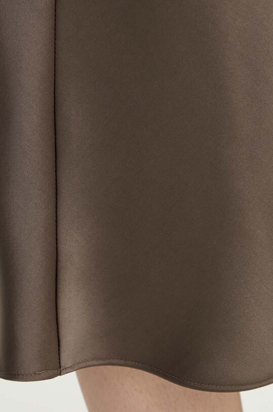 Sukňa Samsoe Samsoe AGNETA hnedá F22300195