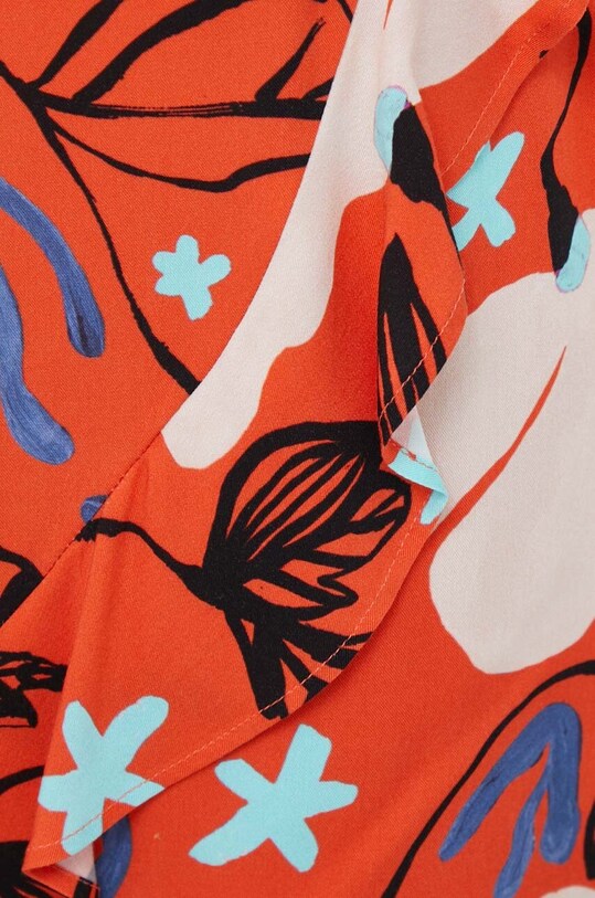 Sukňa PS Paul Smith oranžová W2R.243S.K31021