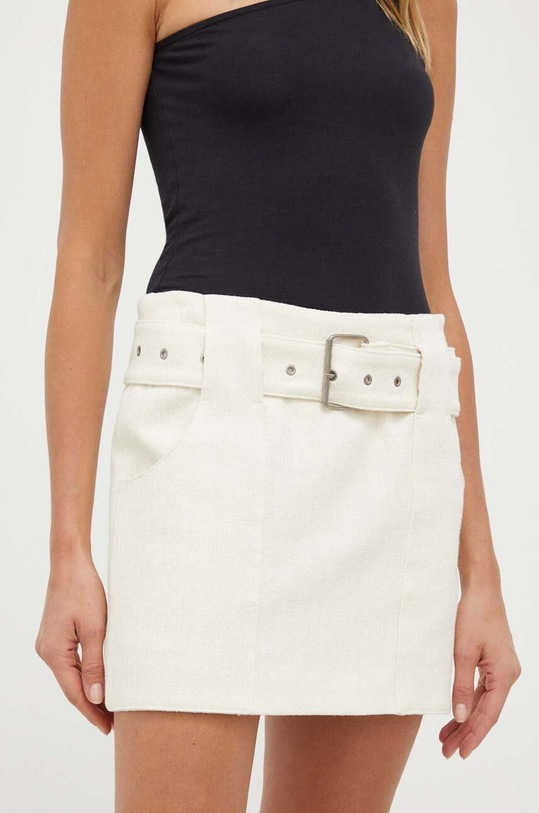 Remain spódnica bawełniana bawełna beżowy 500214857