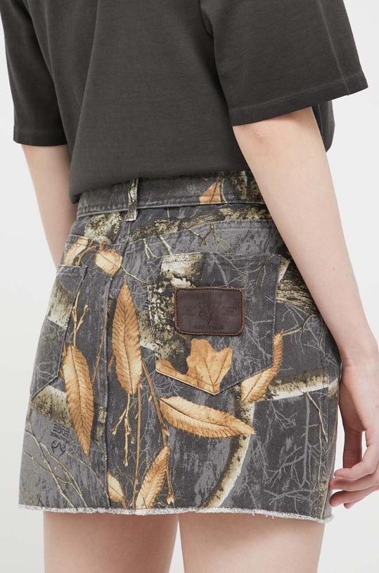 Odzież Guess Originals spódnica jeansowa SW3GD0OWEV80 brązowy